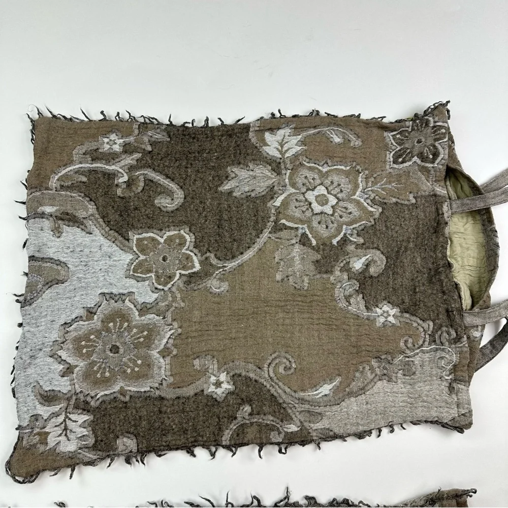 Soft Surroundings Artsy Floral Embroidered Unique Pillow Case Shams